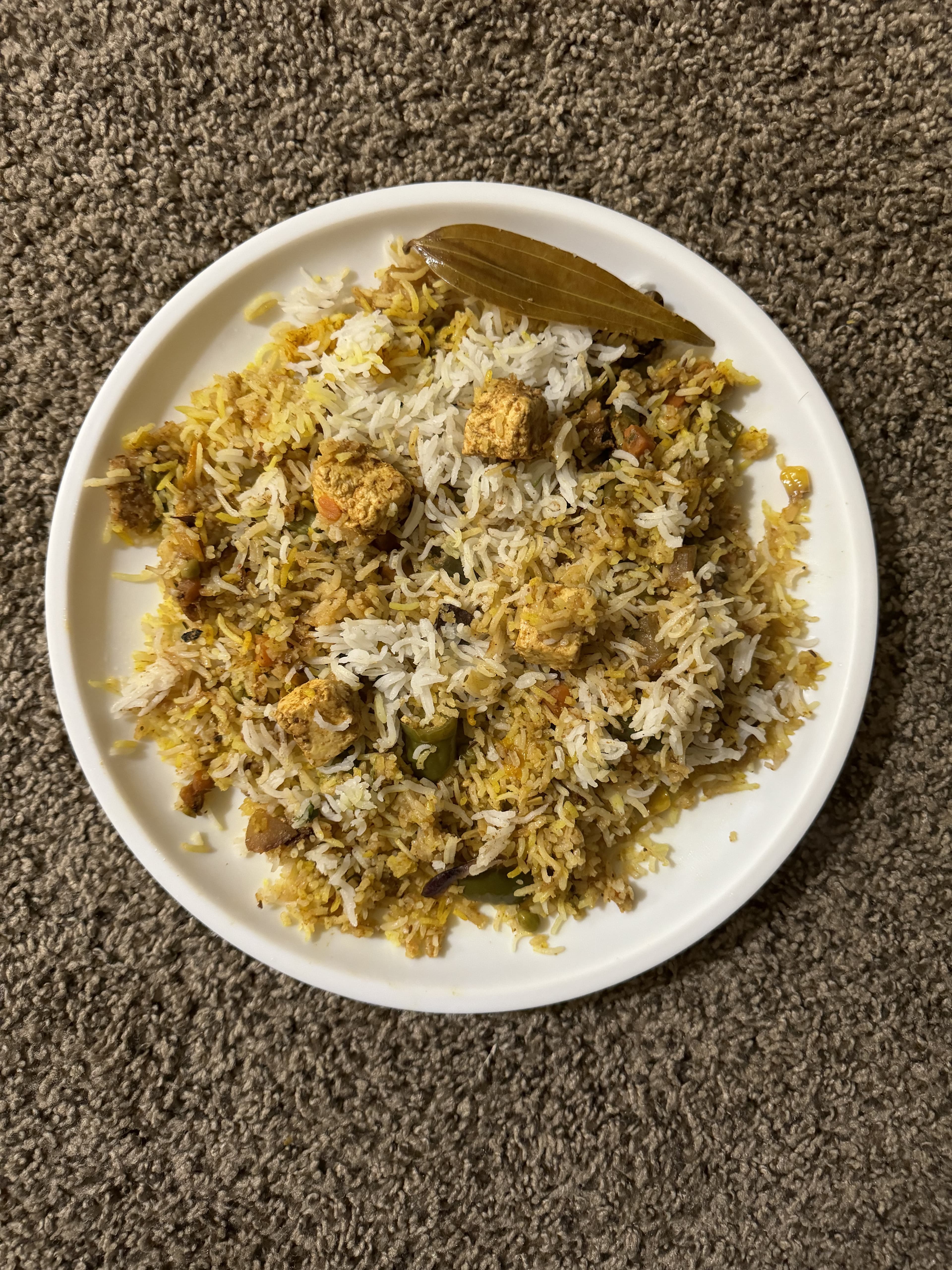 Paneer Dum Biryani